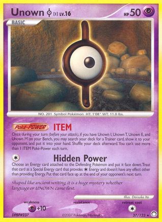 Unown [I] - 37/123 - Rare