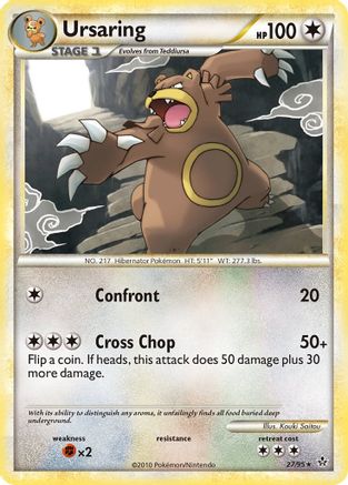 Ursaring  Unleashed - Rare