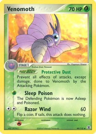 Venomoth - 49/112 - Uncommon