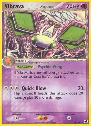 Vibrava (Delta Species) - 24/101 - Rare