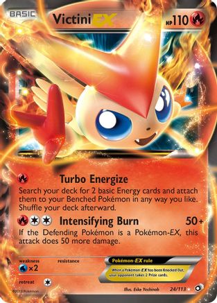 Victini EX - 24/113 - Ultra Rare