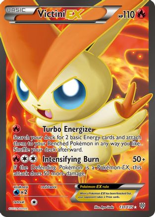 Victini EX (131 Full Art) 131  - Holofoil Plasma Storm - Ultra Rare