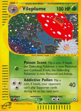 Vileplume - H31/147 - Holo Rare