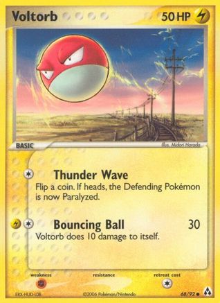 Voltorb - 68/92 - Common
