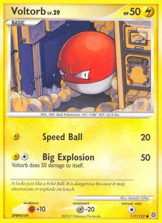 Voltorb - 117/132 - Common - Reverse Holo