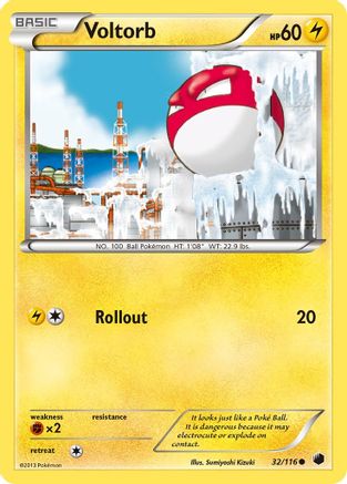 Voltorb - 32/116 - Common