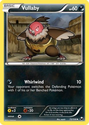 Vullaby - 73/108 - Uncommon - Reverse Holo