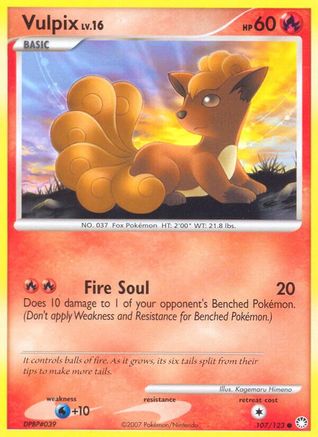 Vulpix - 107/123 - Common