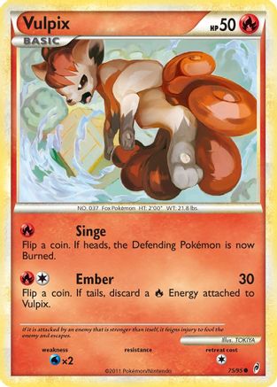 Vulpix - 75/95 - Common