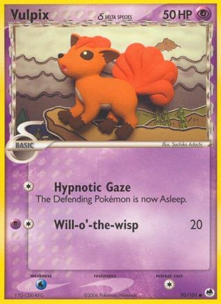 Vulpix (Delta Species) - 70/101 - Common - Reverse Holo