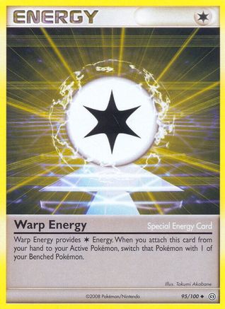 Warp Energy - 95/100 - Uncommon - Reverse Holo