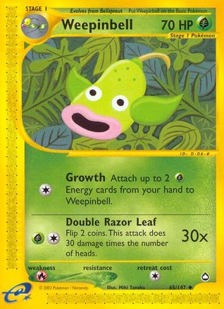 Weepinbell - 65/147 - Uncommon