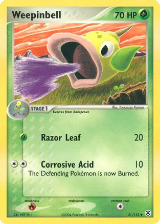 Weepinbell - 51/112 - Uncommon