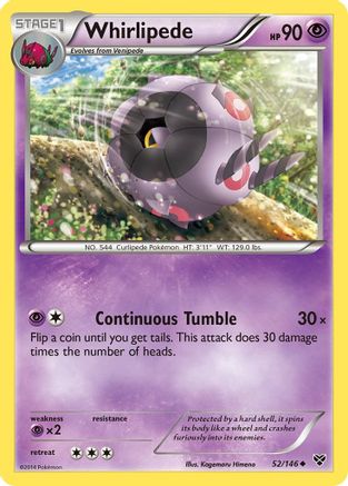 Whirlipede - 52/146 - Uncommon