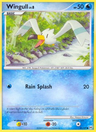 Wingull (81) - 81/99 - Common - Reverse Holo