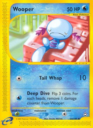 Wooper - 66/147 - Uncommon - Reverse Holo
