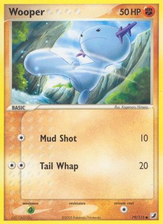 Wooper - 79/115 - Common - Reverse Holo