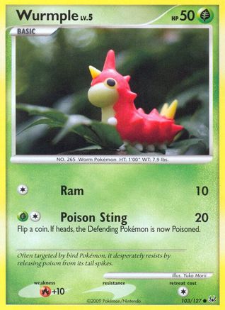 Wurmple - 103/127 - Common - Reverse Holo