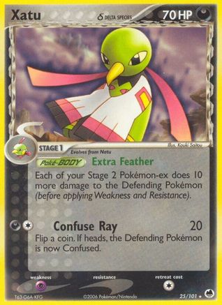 Xatu (Delta Species) - 25/101 - Rare - Reverse Holo