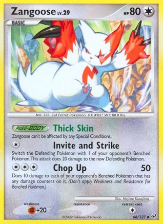 Zangoose - 66/127 - Uncommon