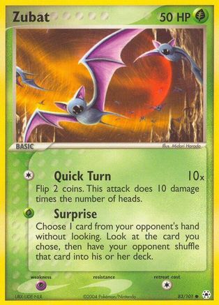 Zubat - 83/101 - Common - Reverse Holo
