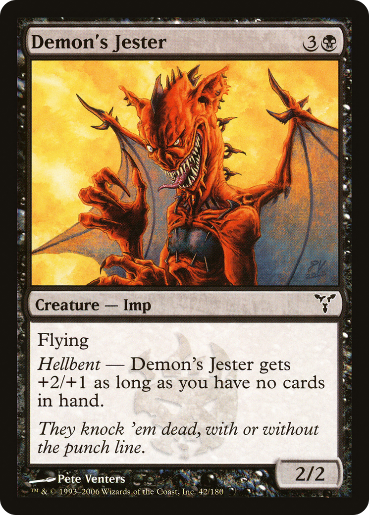 Demon's Jester (DIS-042)  Foil