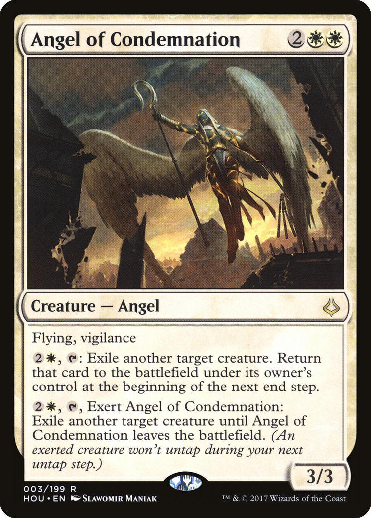 Angel of Condemnation (HOU-003)  Foil