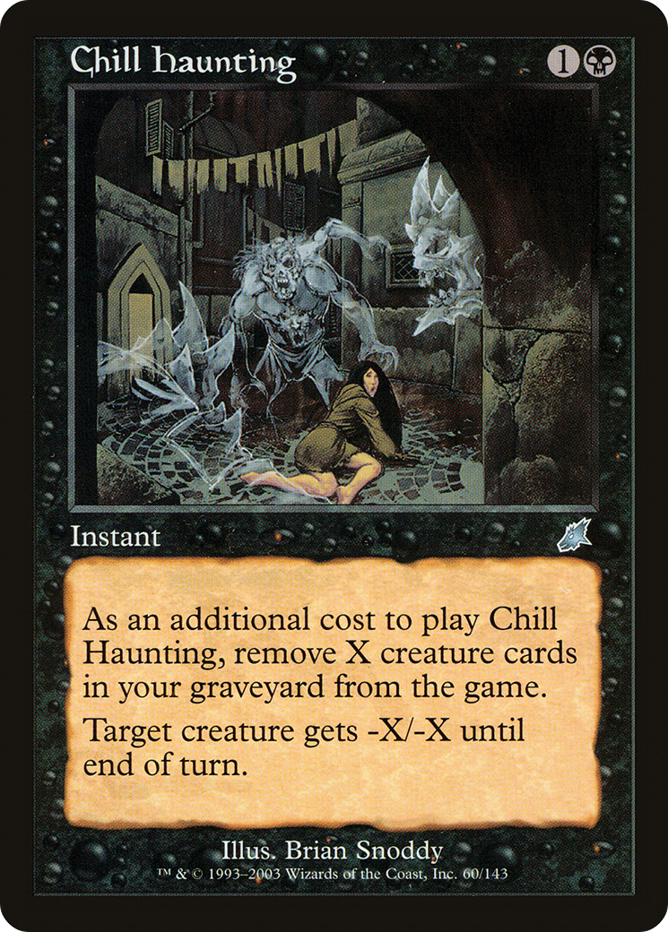 Chill Haunting (SCG-060)  Foil