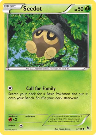 Seedot 005  XY  Flashfire - Common