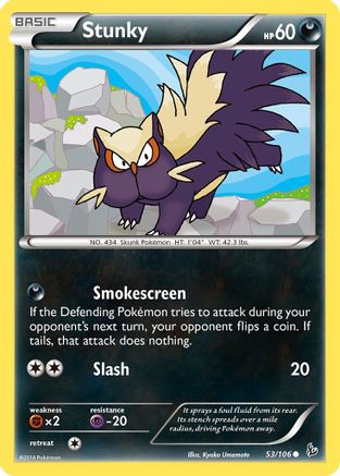 Stunky (53) (53) 053  XY  Flashfire - Common