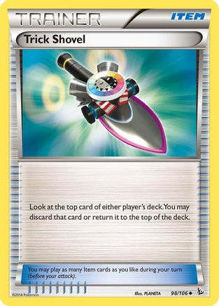 Trick Shovel 098/106  XY  Flashfire - Uncommon