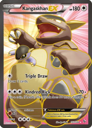 Kangaskhan EX (103 Full Art) (103 Full Art) 103  - Holofoil XY  Flashfire - Ultra Rare