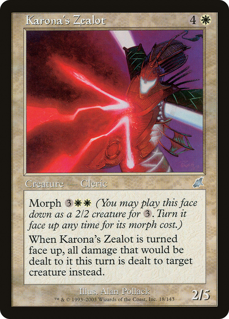 Karona's Zealot (SCG-018)