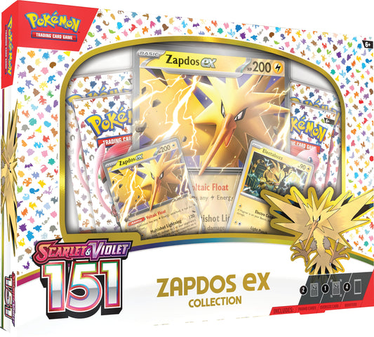 Pokémon Scarlet & Violet—151 Collection—Zapdos ex