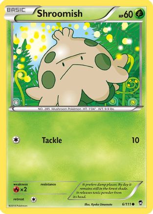 Shroomish - 6/111 - Common