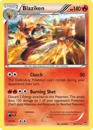 Blaziken - 14/111 - Holo Rare