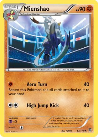 Mienshao - 57/111 - Uncommon