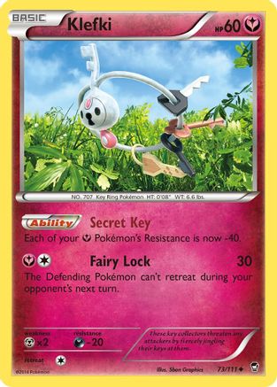 Klefki - 73/111 - Uncommon - Reverse Holo