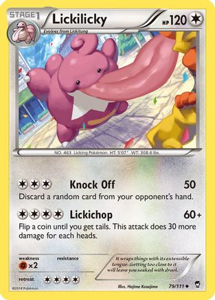 Lickilicky - 79/111 - Uncommon - Reverse Holo
