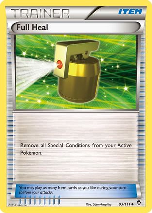 Full Heal - 93/111 - Uncommon - Reverse Holo