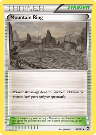 Mountain Ring - 97/111 - Uncommon - Reverse Holo