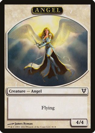 Angel // Demon Double-Sided Token (AVR-1 // 5)  Foil