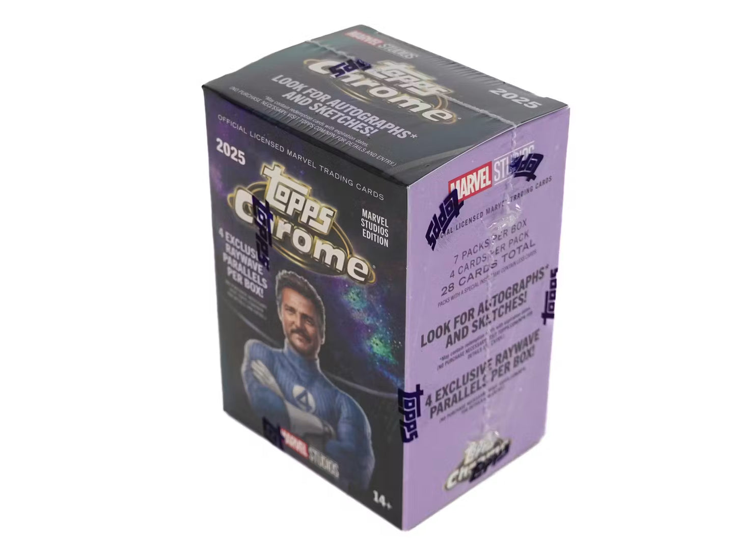 2025 Topps Marvel Studios Chrome Blaster Box