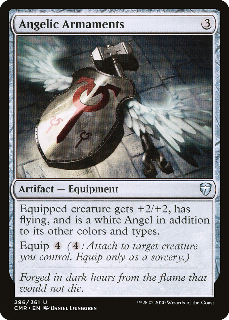Angelic Armaments (CMR-296)  Foil