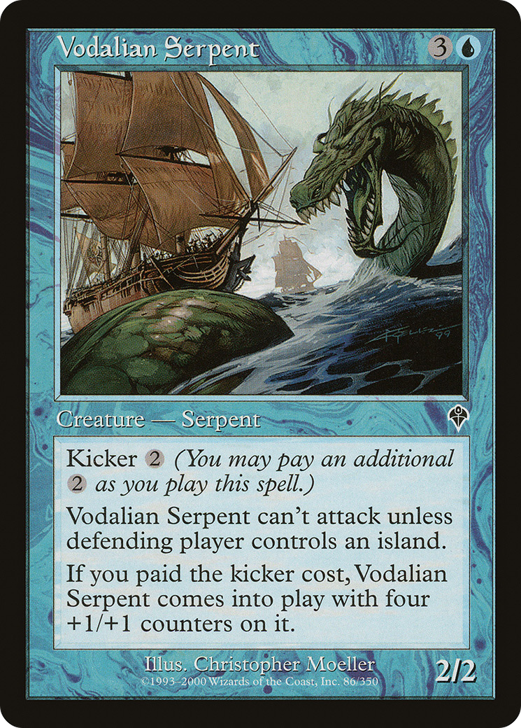 Vodalian Serpent (INV-086)  Foil