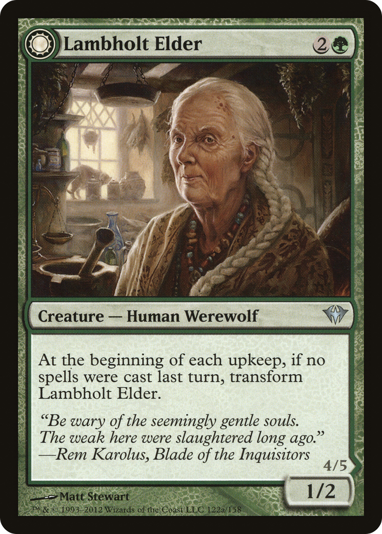 Lambholt Elder (DKA-122)  Foil