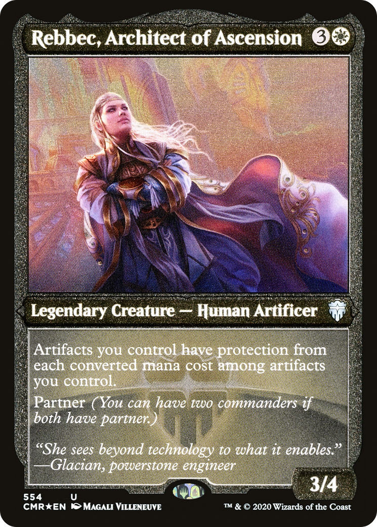 Rebbec, Architect of Ascension (Foil Etched) (CMR-554)  Foil