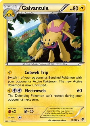 Galvantula - 27/119 - Rare