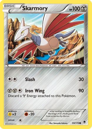 Skarmory - 59/119 - Common
