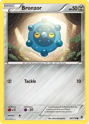 Bronzor - 60/119 - Common - Reverse Holo